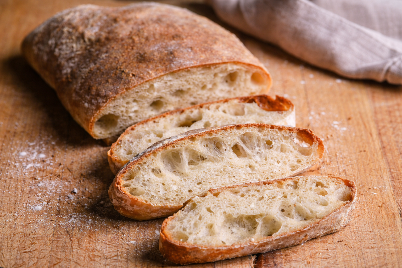 ciabatta -receita