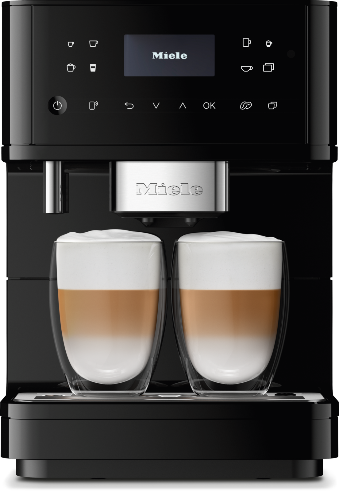 Miele volautomatische koffiemachine met aanbevolen instellingen voor RiMo Caffè.